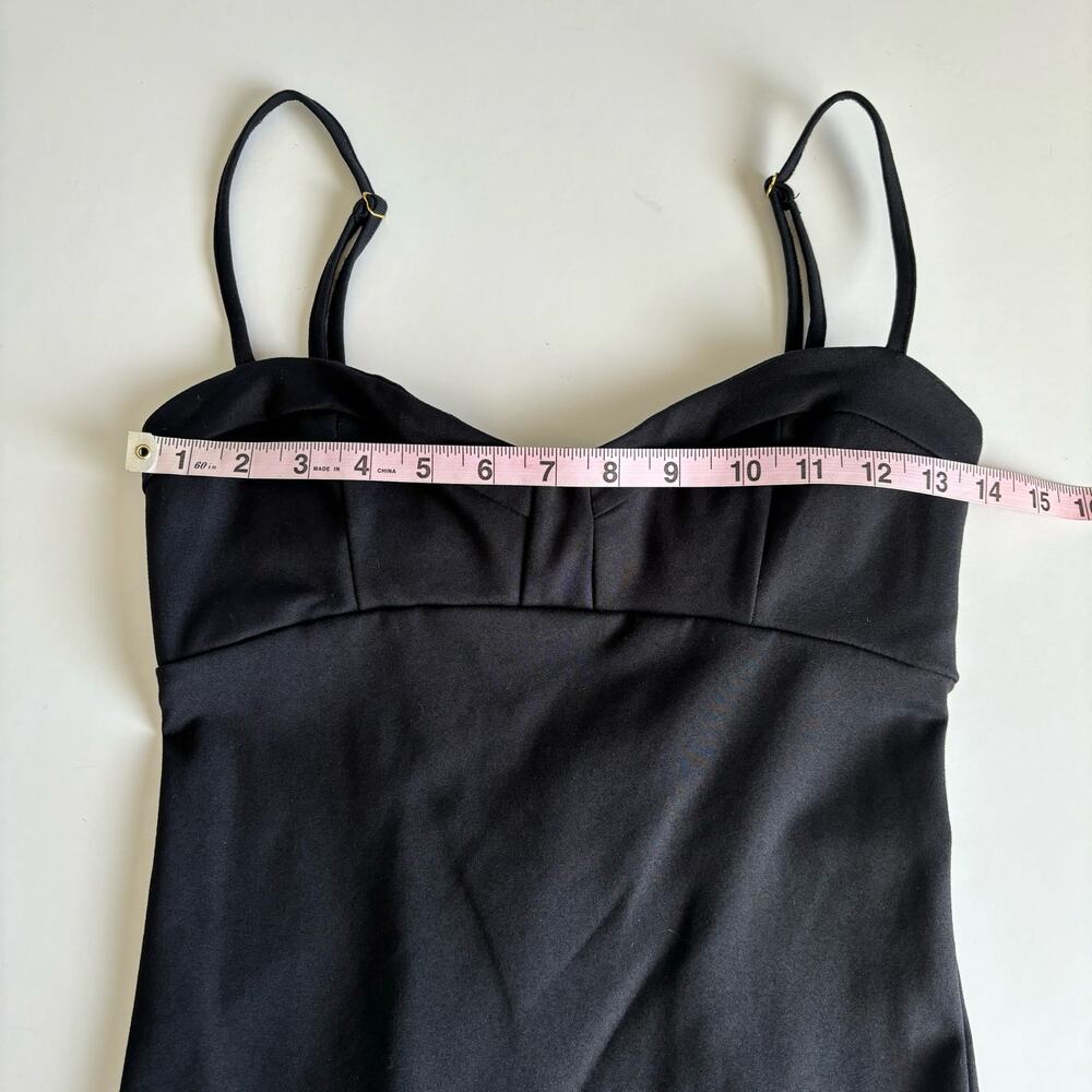Free People Intimates Black Probably Should Bodycon Mini Dress Size Small - Picture 3 of 8